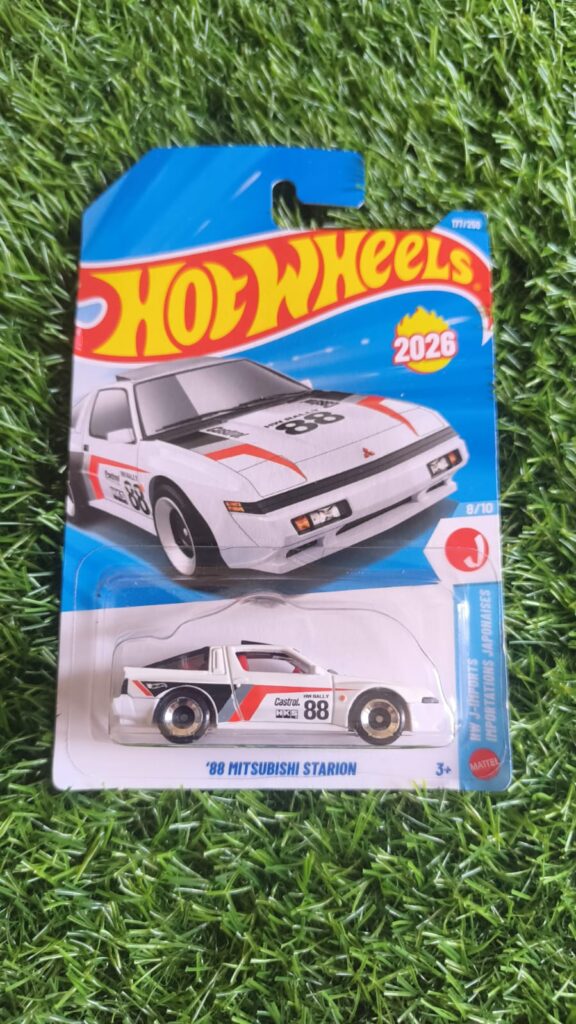 Hot Wheels 68 Mitsubishi Starion (White)