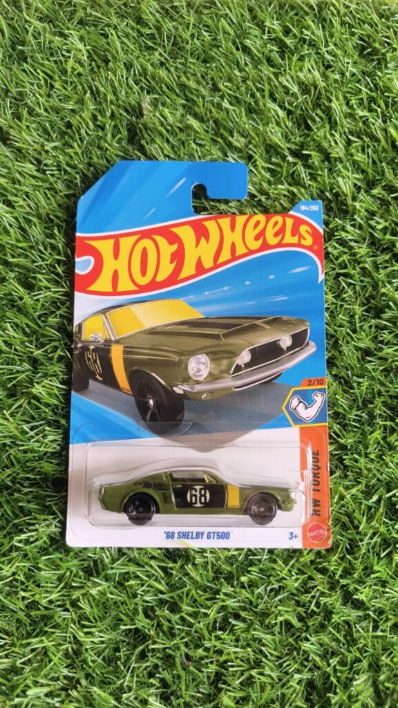 Hot Wheels 68 Shellby GT500 (Green)