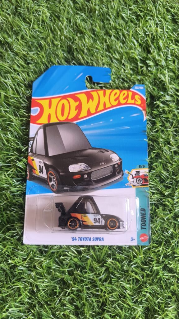 Hot Wheels 94 Toyota Supra (Black, Tooned)