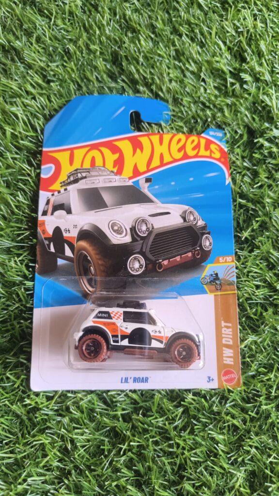 Hot Wheels Lil Roar (Yellow, Mini Cooper)
