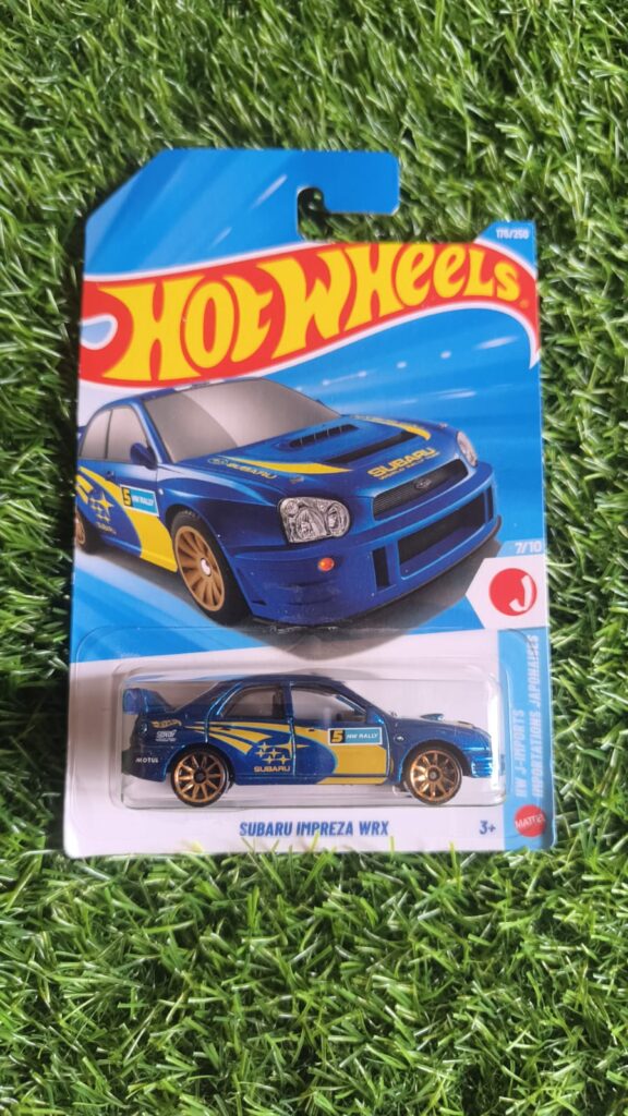 Hot Wheels Subaru Impreza WRX (Blue)