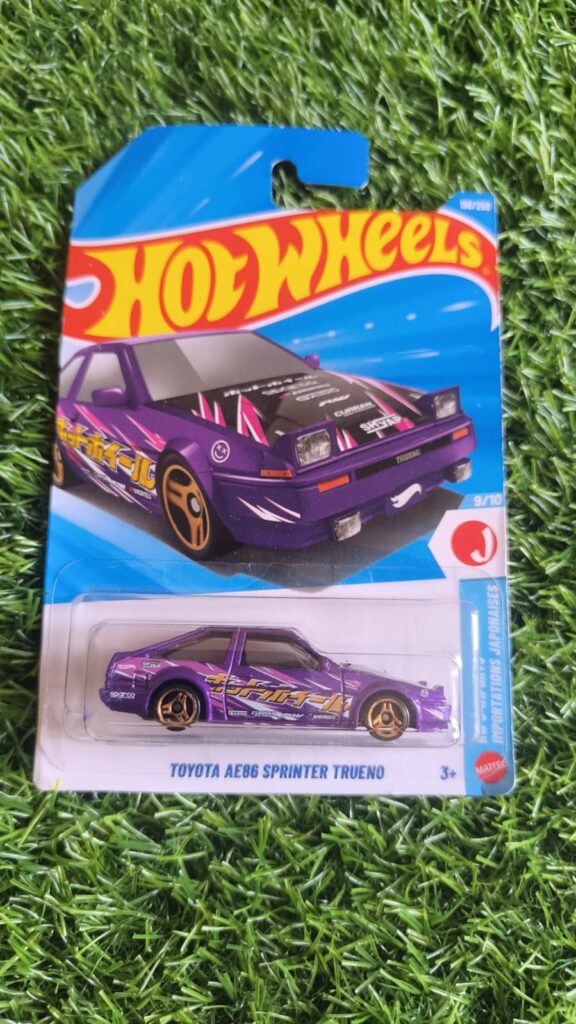 Hot Wheels Toyota AE86 Sprinter Trueno (Purple)