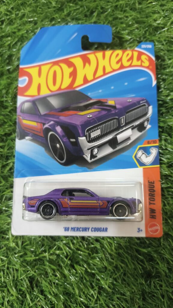 Hot Wheels 68 Mercury Cougar (Purple)