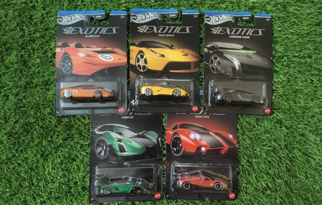 Hot Wheels: Exotics Set of 5 (2026)