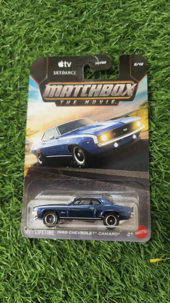 Matchbox 1969 Chevrolete Camaro (Blue)