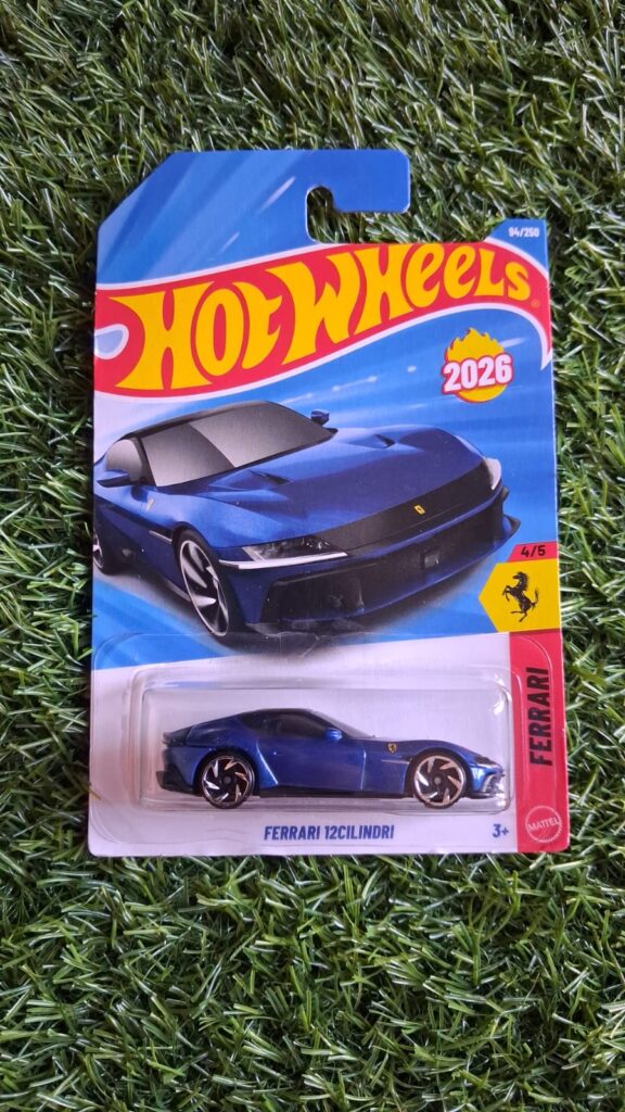 Hot Wheels Ferrari 12Cilinri (blue)
