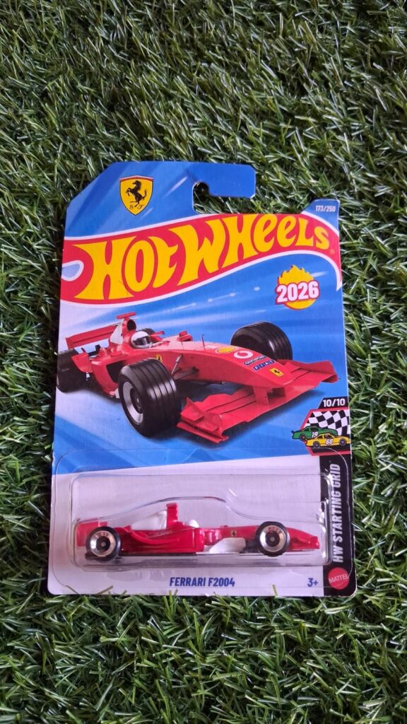 Hot Wheels Ferrari F2004 F1 (Red)